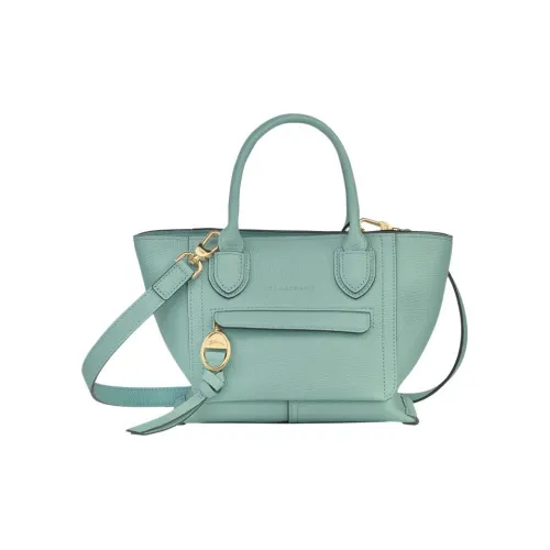 LONGCHAMP Mailbo Коровья кожа Сумка через плечо Женская Озерный Синий