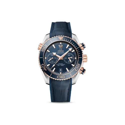 OMEGA Автоматический Механический Часы Мужские Seahorse Series Ocean Universe 45,5 мм Синий