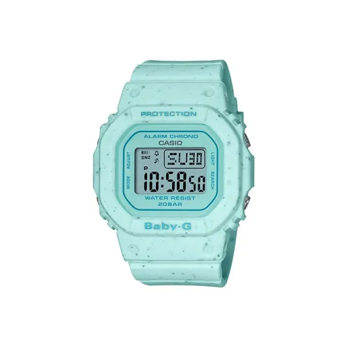 CASIO Детский G Коллекция Кварцевый Механизм Часы Женские Зеленый Циферблат BGD 560CR 2PR