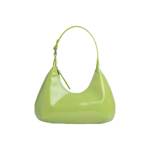 By Far Baby Amber Коровья кожа Сумка на плечо Сумка-хобо Сумка Сумка через плечо Женская Авокадо-зеленый