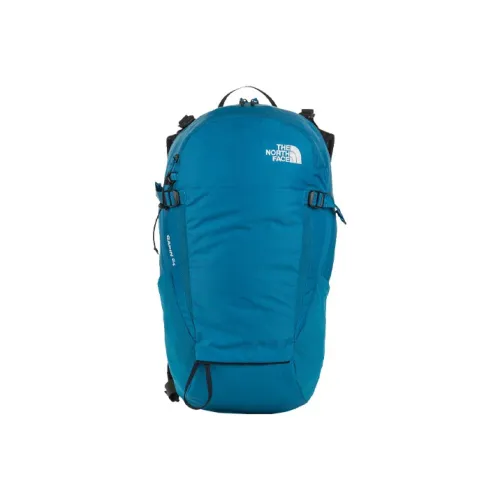 The North Face 24L Рюкзак Двойной Плечо На открытом воздухе Сумка Нейлон Павлин Синий Унисекс