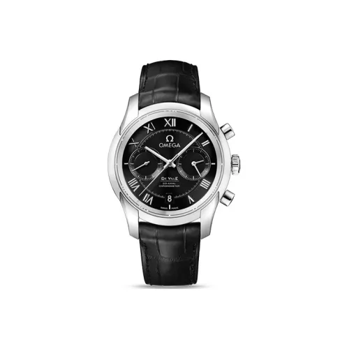 OMEGA Автоматический Механический Часы Мужские Dish Fly Series 41mm Parallel Year Calendar 42mm Черные