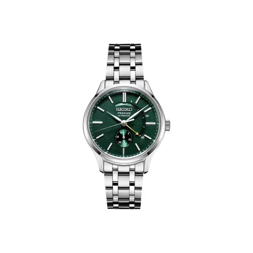 SEIKO Механический механизм Мужские часы 42мм*14,1мм Зеленый