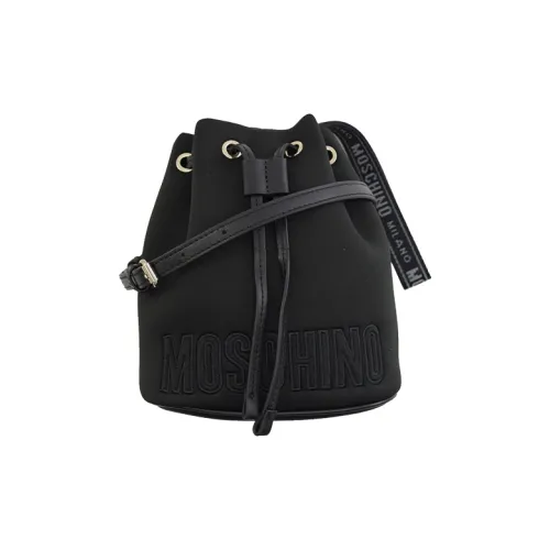 MOSCHINO Сумка-ведро Сумка через плечо Женская Черная