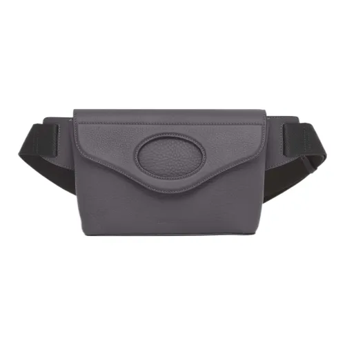 Burberry Карманная сумка из коровьей кожи слинг-сумка поясная сумка мужская пастельно-розовая серая