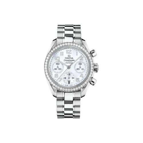 OMEGA Автоматический Механический Movement Женские Часы 38 мм Жемчужная Раковина Цвет