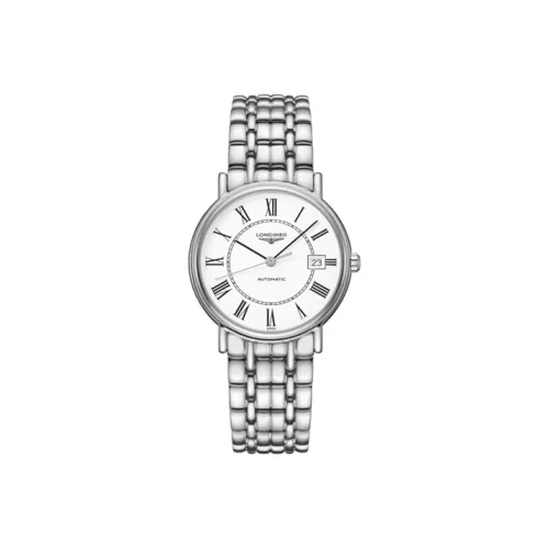 LONGINES Автоматический Механический Механизм Мужские Часы Fashion Collection 34,5 мм Белый