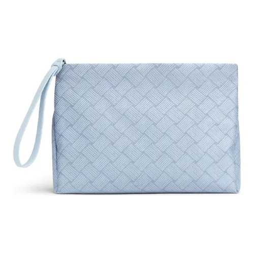Bottega Veneta Nylon Clutch Мужской Bubble Blue