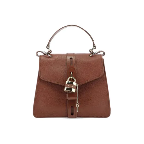 Chloe Кожа Сумка через плечо Сумка Женская Коричневая