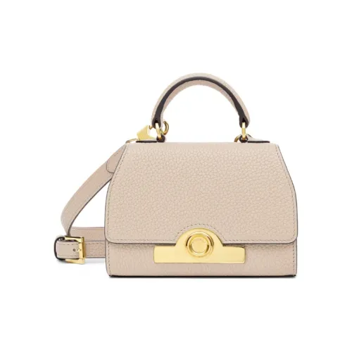 Moynat Корова Кожа Переносная Сумка через плечо Одно Плечо Мини Женская Пудра Белый