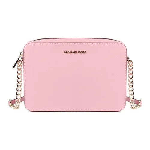 MICHAEL KORS MICHAEL KORS Handbag Collection Jet Set Коровья кожа Сумка через плечо Большая Женская Пыльно-розовая