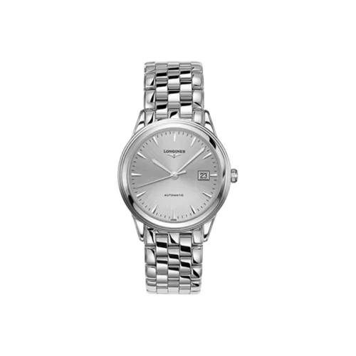 Longines Автоматический Механический Механизм Мужские Часы Military Flag Collection 38,5 мм Серебряные