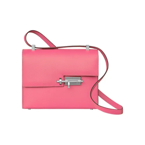 HERMES Verrou Телячья кожа Verrou Сумка Сумка через плечо Маленькая Женская Azalea Многоцветная