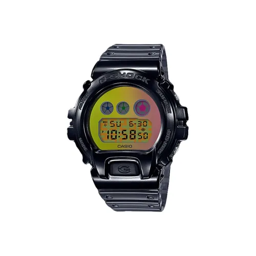 CASIO г Squad series г Shock Collection Кварцевый механизм Часы Мужские Черный циферблат DW 6900SP 1