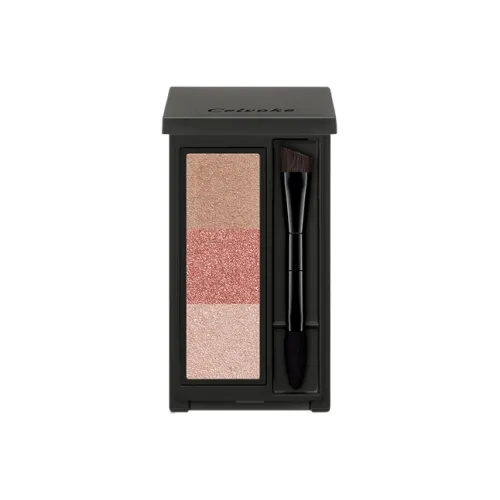 Celvoke Макияж для бровей Heartfelt Soft Tricolor Eyebrow Powder Palette Коричневый