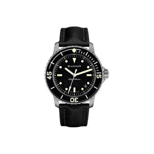 BLANCPAIN Автоматический Механический Часы Мужские FIFTY FATHOMS 45 мм Черные