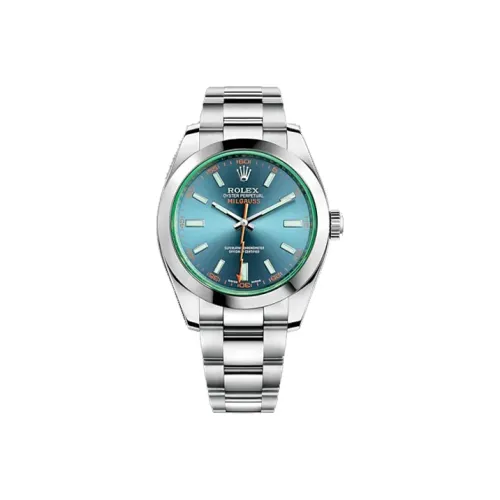ROLEX Автоматический Механический Механизм Мужские Часы типа Gramagnetic 40 мм Синий