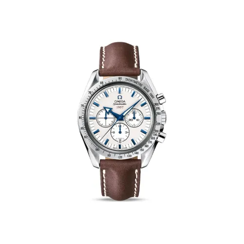 OMEGA Автоматический Механический Часы Мужские 42мм*20мм Серебряный