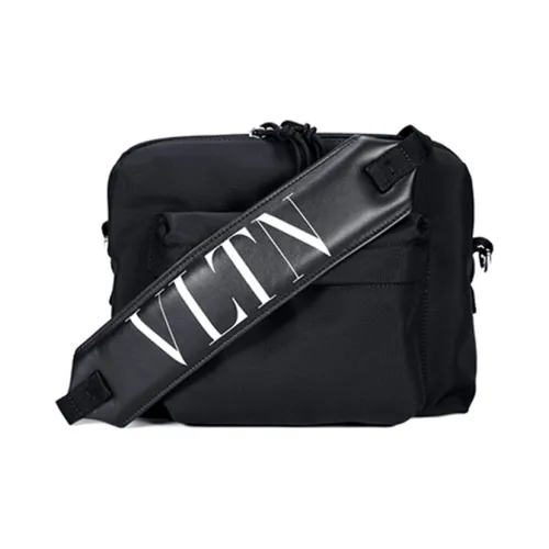 Valentino Нейлоновая Сумка через плечо Мужская Черная
