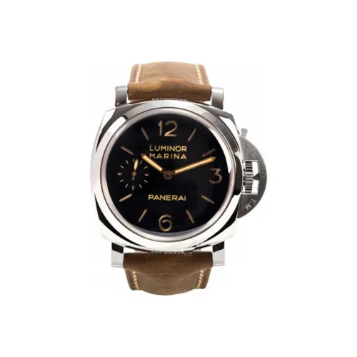 PANERAI Ручной механизм Мужские часы LUMINOR 1950 Collection 47 мм Черные