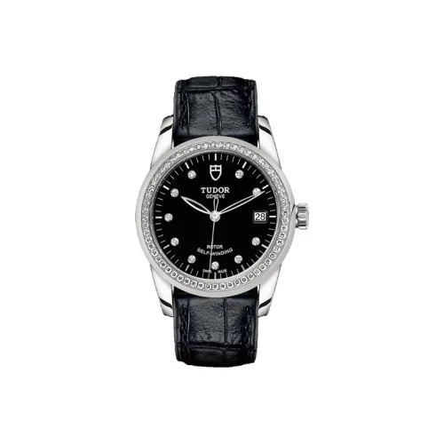 TUDOR Jun Jue Series Автоматический Механический Механизм Женские Часы 36 мм Черный Циферблат