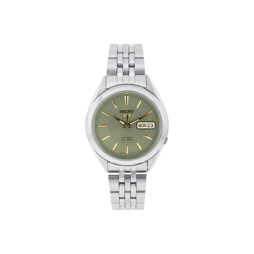 SEIKO Автоматический Механический Механизм Мужские Часы 38 мм Зеленый