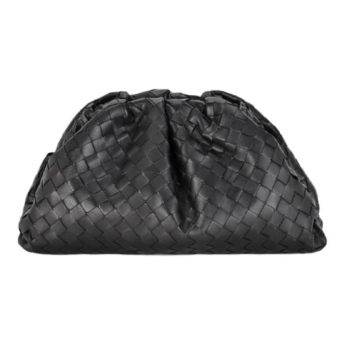 Bottega Veneta POUCH Cloud Сумка Sheepskin Clutch Large Women's Black