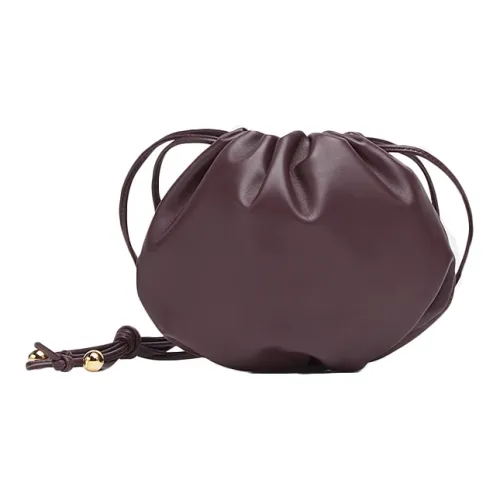 Bottega Veneta Рюкзак из коровьей кожи сумка через плечо мини женский виноградный фиолетовый