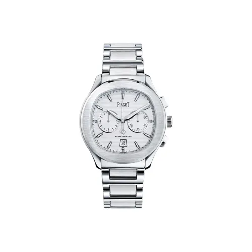 PIAGET Автоматический Механический Механизм Мужские Часы PIAGET POLO 42 мм Серебряные