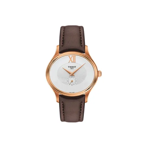 Tissot Quartz Movement Женские часы 28мм*31,4мм Серый