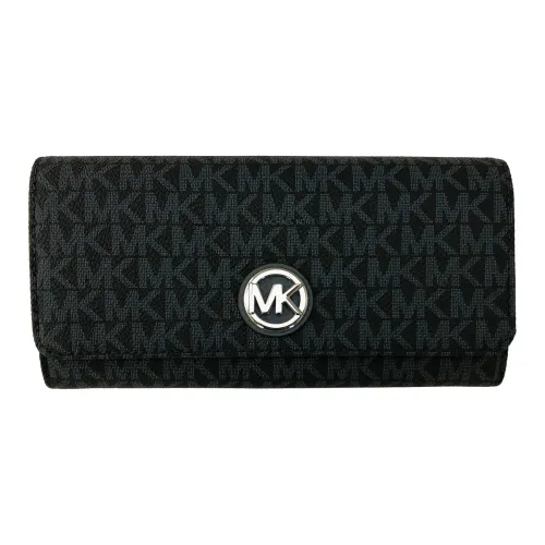 MICHAEL KORS Fulton Кожа Кошелек Ручной Женский Темно-синий