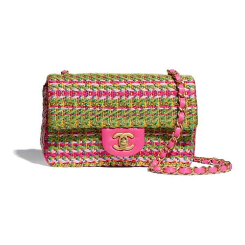 CHANEL Logo Сумка через плечо Mini Женская Многоцветная