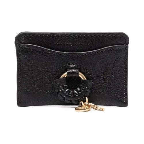 See By Chloe Кожа Держатель для карт кошелек Женские Черный