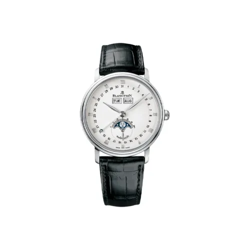 BLANCPAIN Автоматический Механический Часы Мужские VILLERET 37,6 мм Белые