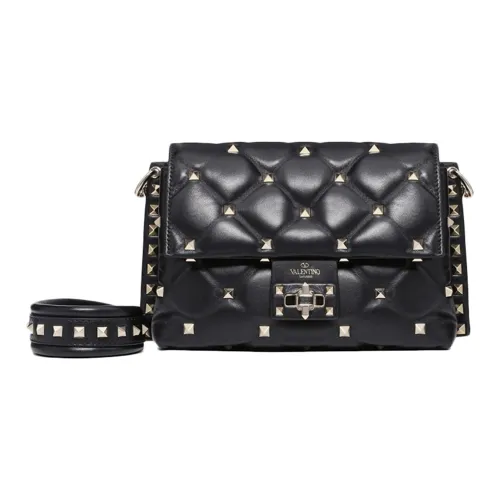 Valentino Lambskin Сумка через плечо Женская Черная