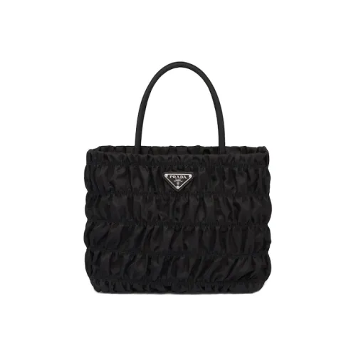PRADA Нейлоновая сумка-тоут сумка для покупок женская черная