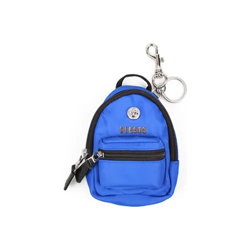VERSACE Nylon Key Pouch Coin Purse Unisex Blue VERSACE Нейлоновый Key Pouch Кошелек для монет Унисекс Синий
