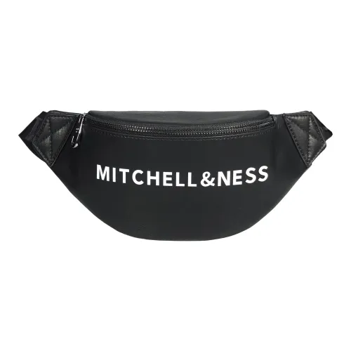 MITCHELL NESS Microfiber Synthetic Leather Wallet Standard Unisex Black MITCHELL NESS Микрофибра Синтетическая Кожа Банан Обычный Унисекс Черный