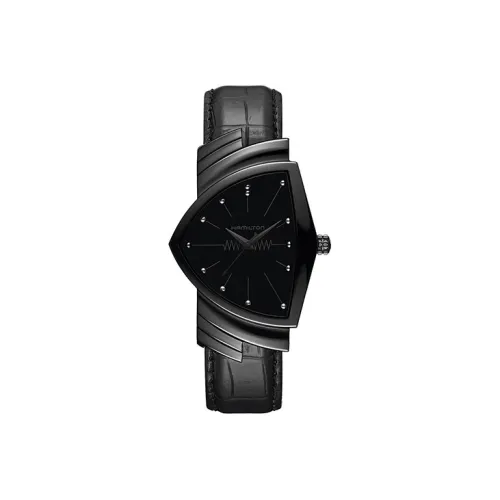 Hamilton Quartz Механизм Мужские часы из коллекции ADVENTURE 32,3мм*50,3мм*9,27мм Черные