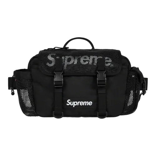 Supreme Oxford Одно плечо Через плечо Бананка Обычный Унисекс Черный