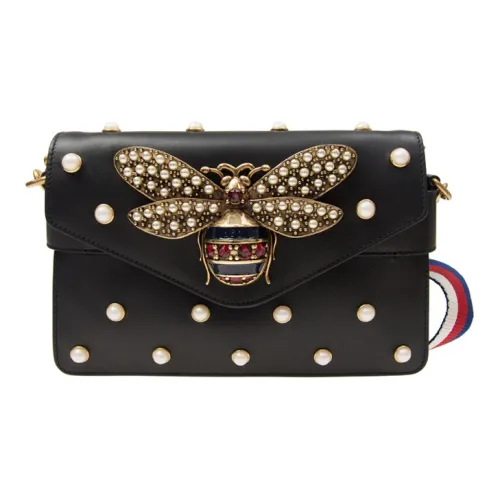 GUCCI Кожа Сумка через плечо Женская Черная