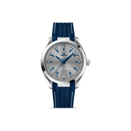 OMEGA Автоматический Механический Часы Мужские AQUA TERRA 150 метров, 41 мм, Серый