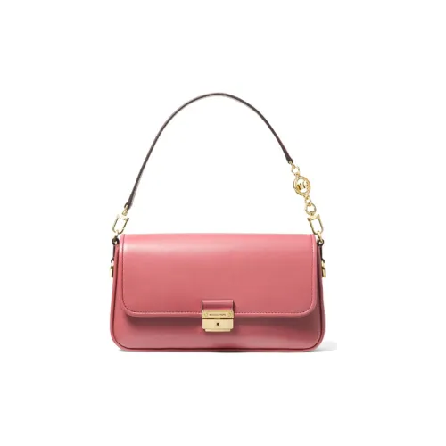 MICHAEL KORS Bradshaw Коровья кожа Сумка через плечо Сумка-багет Сумка через плечо Женская Светло-розовая