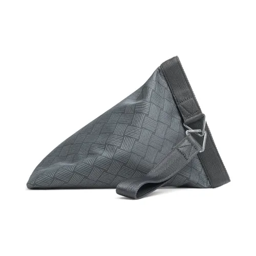 Bottega Veneta Ткань Клатч Мужской Серый