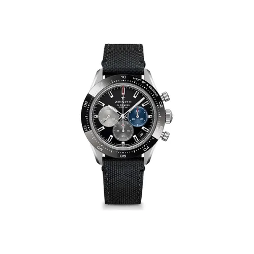ZENITH Chronomaster Sport Flagship Collection Автоматический Механический Механизм Унисекс Часы 41 мм Черный Циферблат