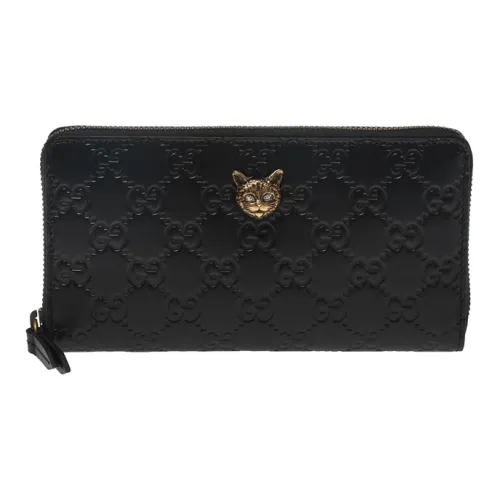GUCCI Кожа Кошелек Женские Черный