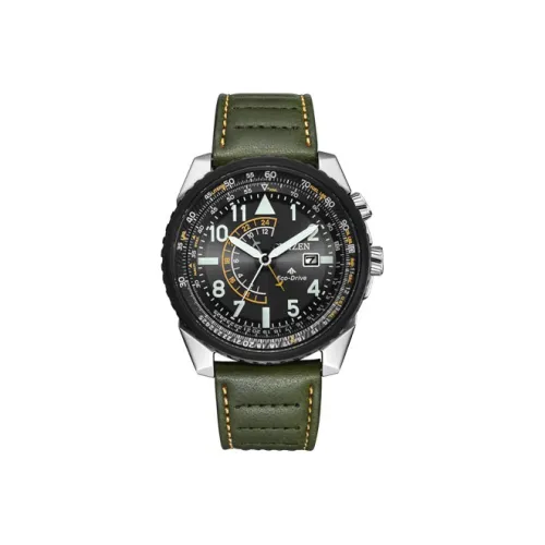 CITIZEN PROMASTER Series Светильник Кварцевый механизм Часы Мужские Черный циферблат