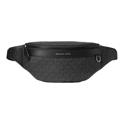 MICHAEL KORS Искусственная кожа Ткань Слинг-сумка Сумка на пояс Стандартная Мужская Черная
