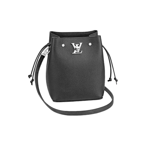 LOUIS VUITTON Рельефная Телячья Кожа Сумка через плечо Сумка на плечо Женская Черная