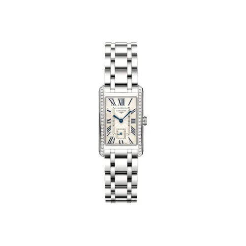LONGINES DolceVita Collection Кварцевый механизм Женские часы 23,3*37 мм Белый циферблат